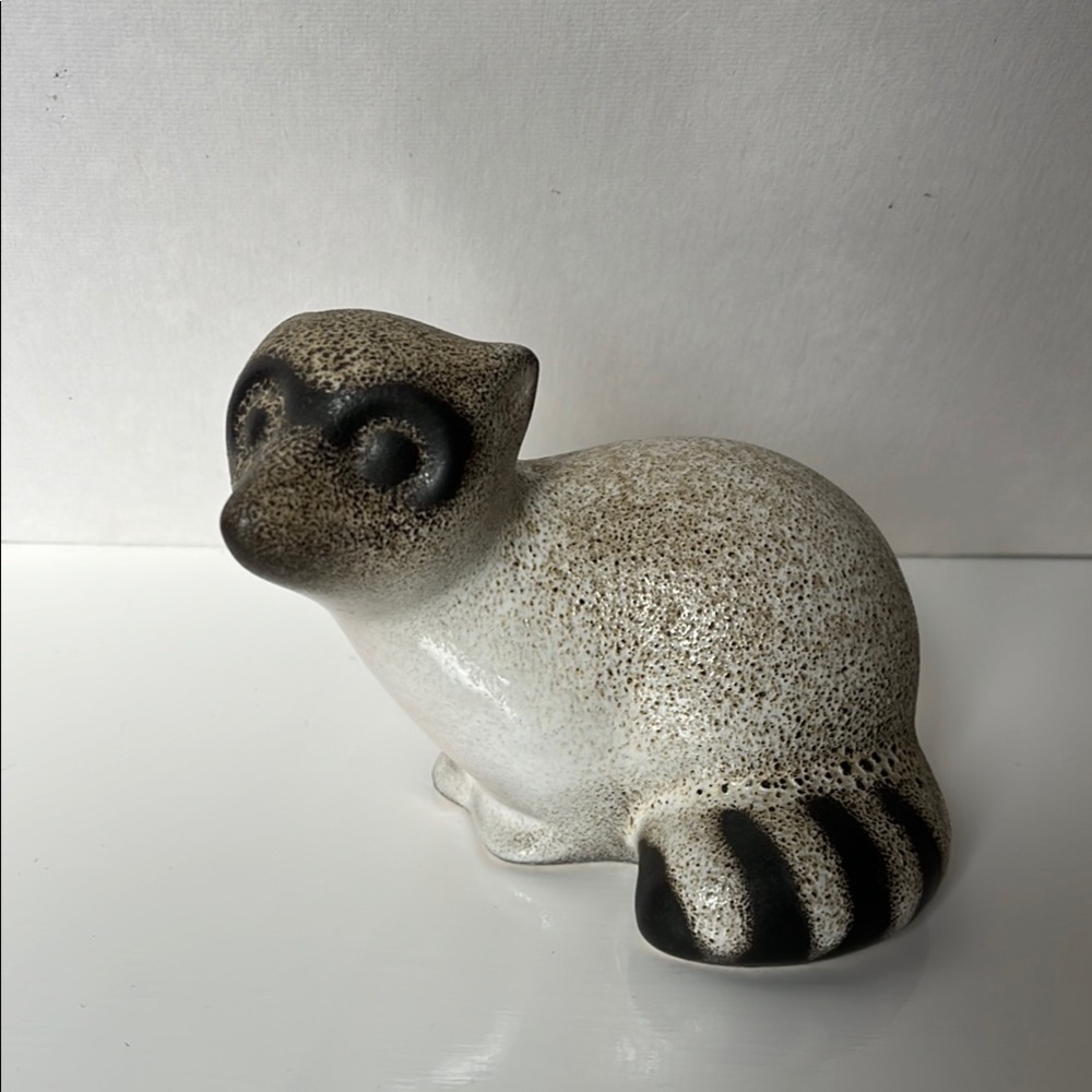 Howard Pierce Ceramic Raccoon Vintage